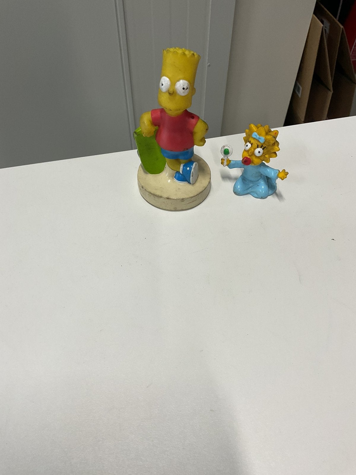 Bart Simpson en Lisa Simpson, Ophalen of Verzenden, Zo goed als nieuw