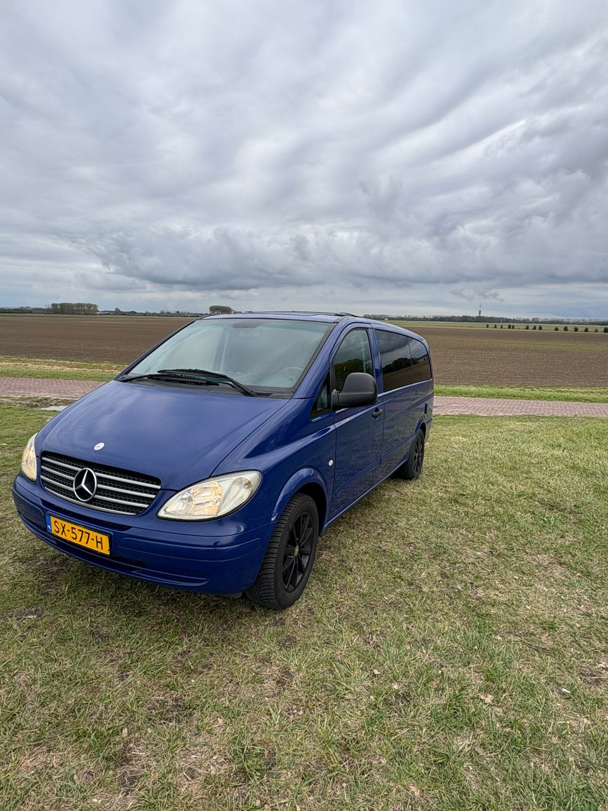 Mercedes-Benz Mercedes automaat 2005 hefdak Blauw, Buscamper of Camperbus, Mercedes-Benz, Diesel, Particulier