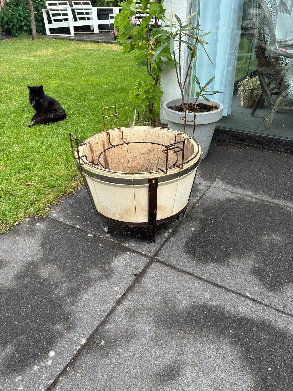 Bonfire Kamado Large Sligro -  hittebestendig binnenwerk bbq, Ophalen of Verzenden, Gebruikt