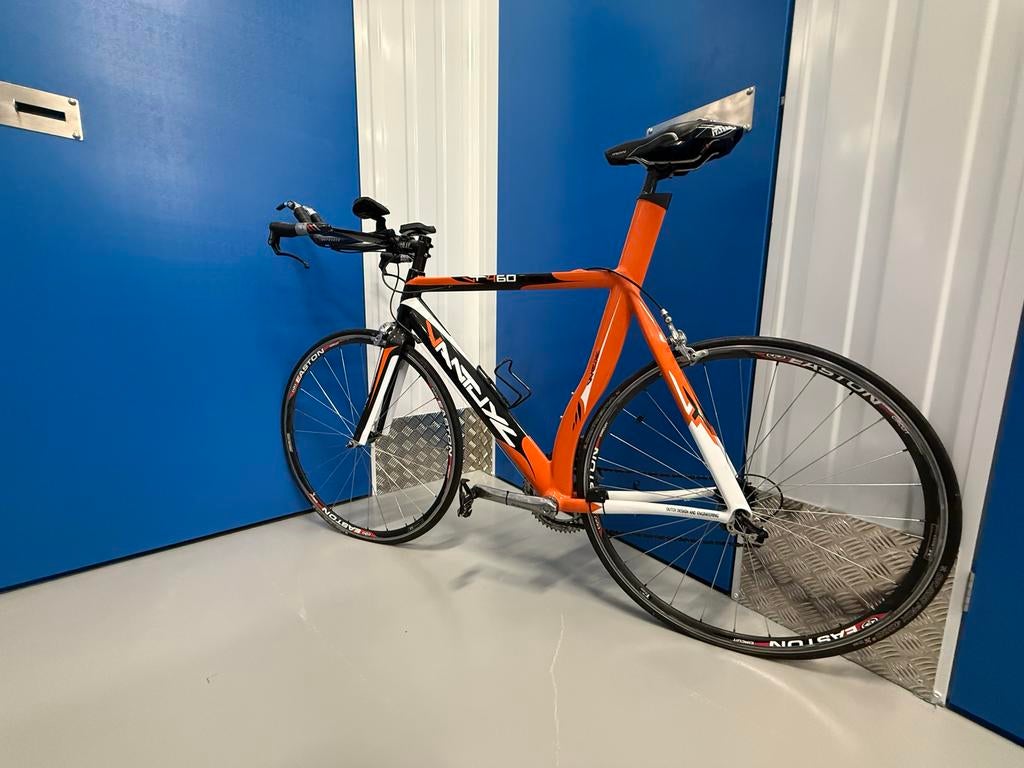 Van Tuyl tijdritfiets (set), Fietsen en Brommers, Fietsen | Racefietsen, 28 inch, Gebruikt, 10 tot 15 versnellingen, Heren