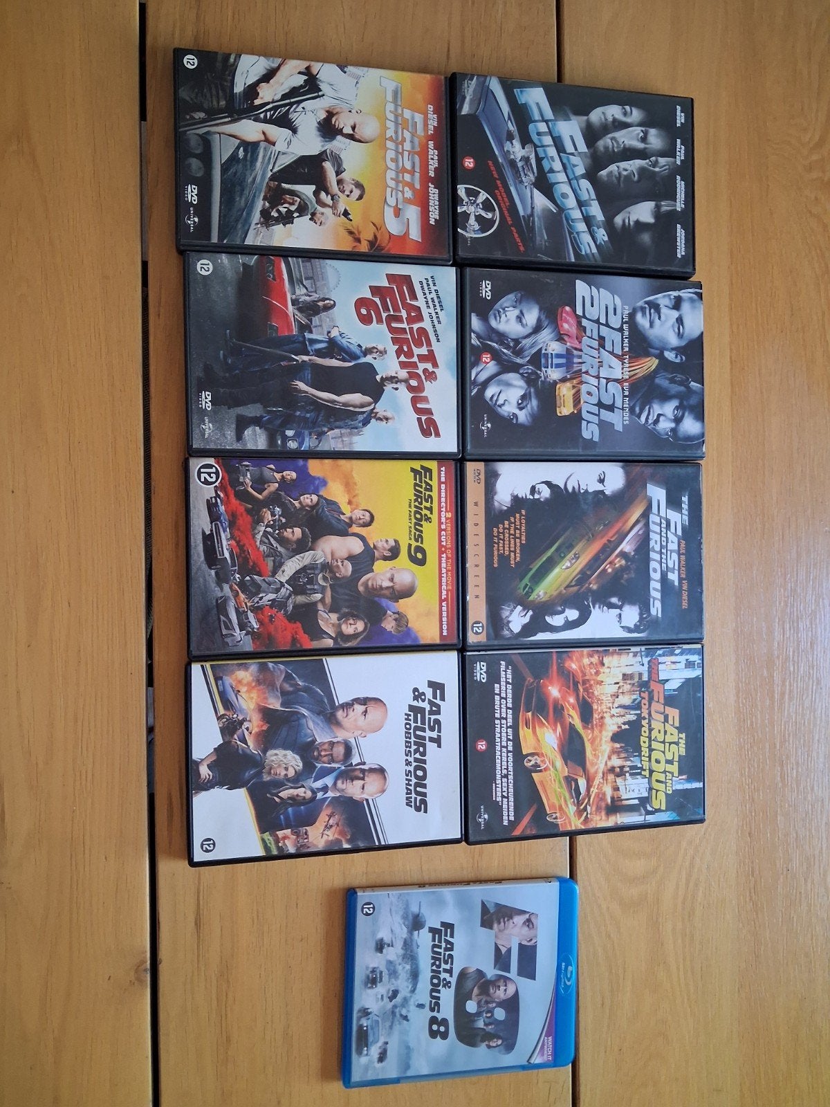 Fast & Furious DVD/Blu-ray Collectie (1-9 + Hobbs & Shaw), Vanaf 12 jaar, Ophalen of Verzenden, Gebruikt, Actiethriller