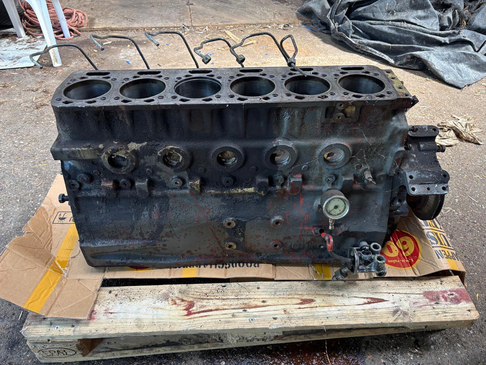 MWM 226-6D A motor (Fendt), Ophalen