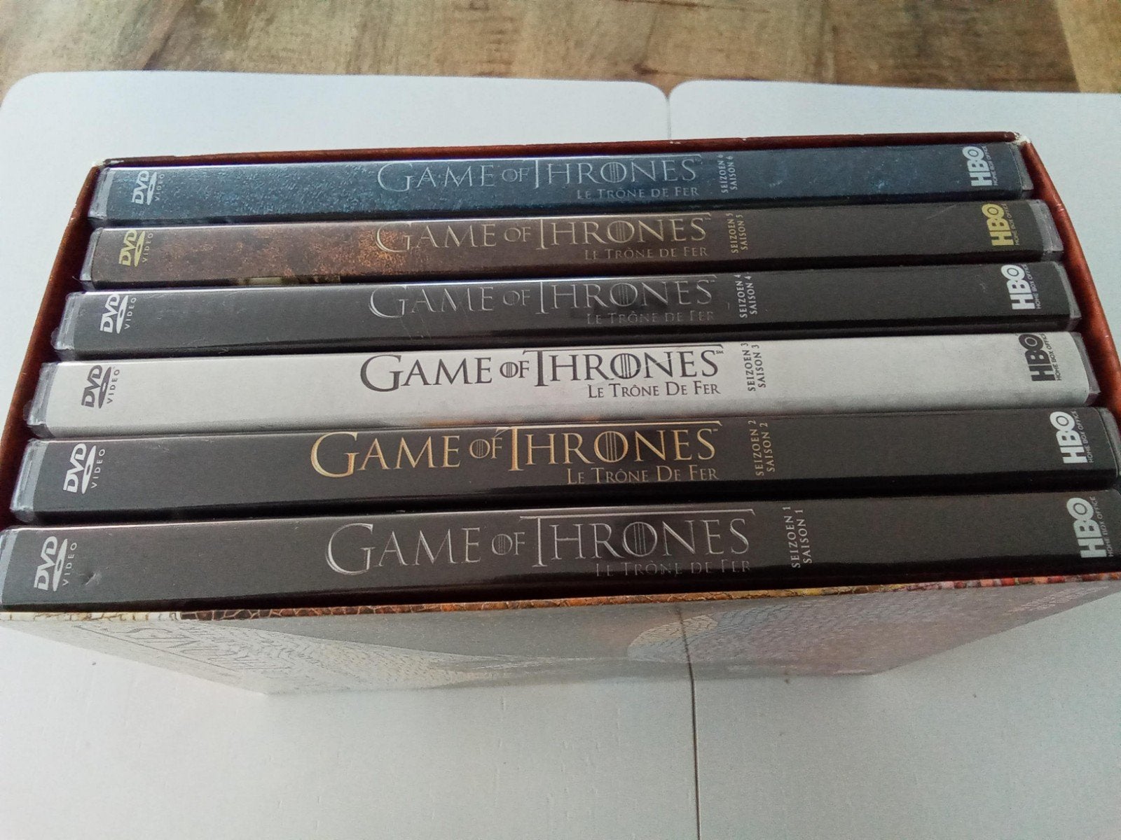 Game of Thrones. -  Box met 6 DVD'S  ( Fantasy, Cd's en Dvd's, Engels, Vanaf 16 jaar, Nederlands, Fantasy