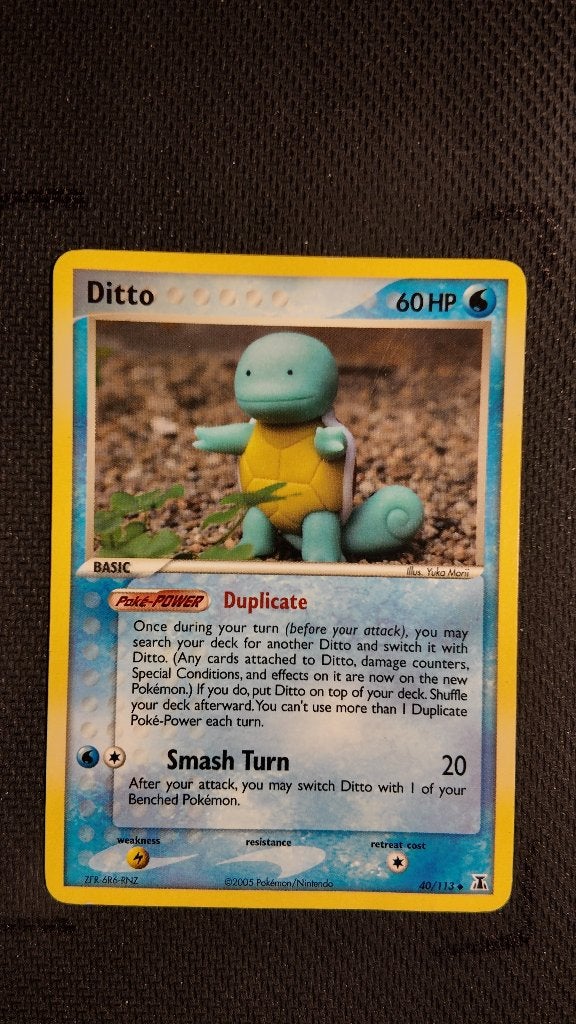 Ditto 1 40 Delta Species | Pokemon kaart, Ophalen, Zo goed als nieuw, Losse kaart