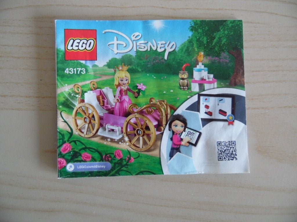 Lego Disney Princess Aurora's Koets 43173, Lego, Ophalen of Verzenden, Zo goed als nieuw, Complete set