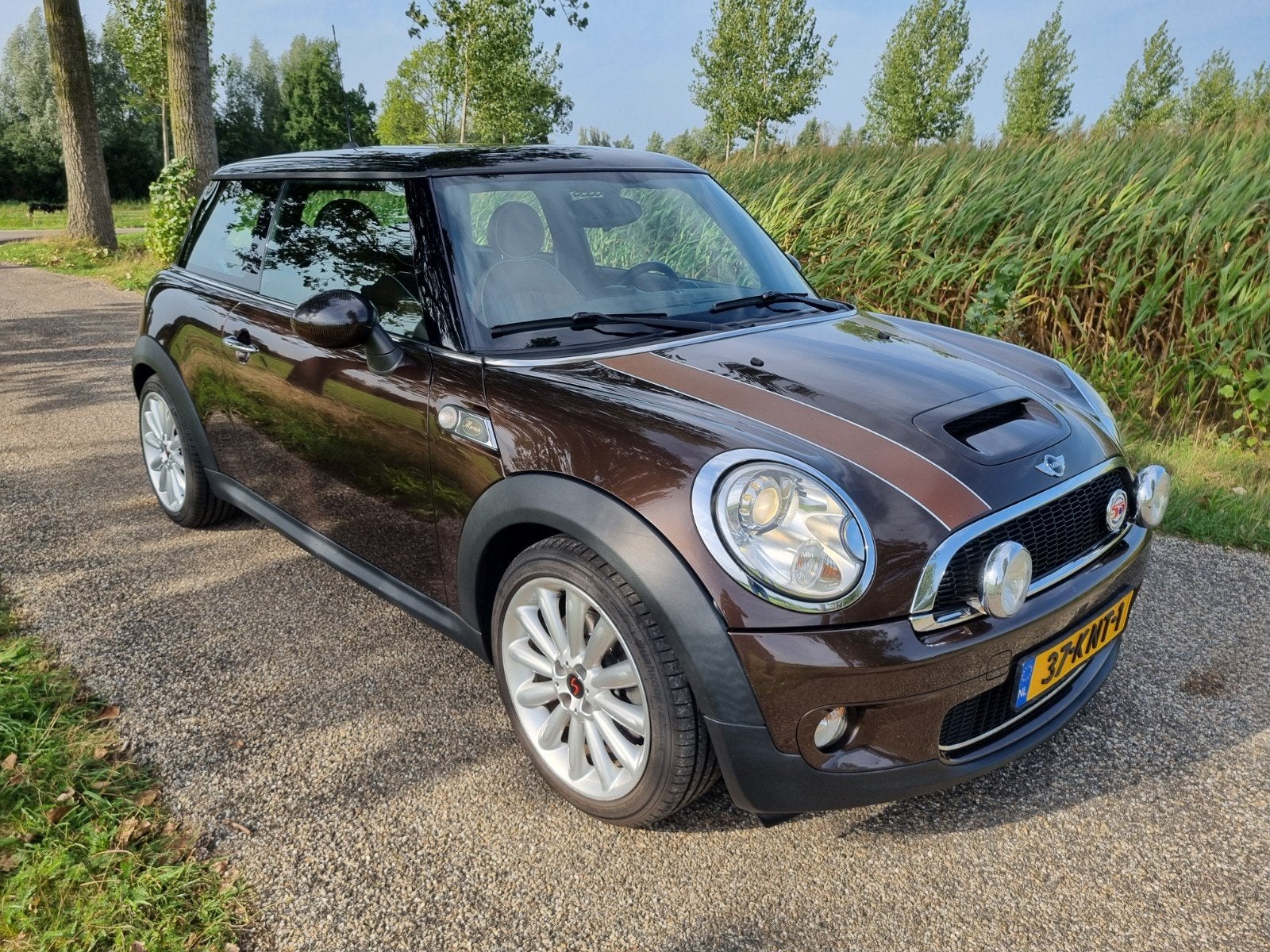 Mini 1.6 16V Cooper S 172PK-128KW Mayfair, Voorwielaandrijving, Dealer onderhouden, 4 cilinders, Bruin