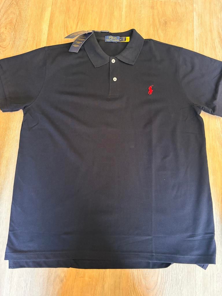 Ralph Lauren Polo Donkerblauw 4XL (valt kleiner) Nieuw, Ophalen of Verzenden, Nieuw, Overige maten, Blauw