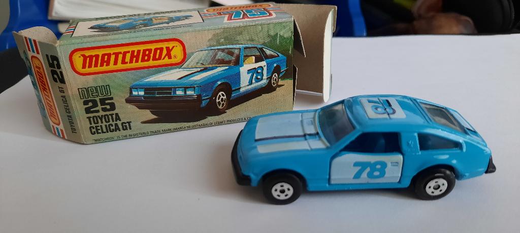 Matchbox 25g Toyota Celica, Ophalen of Verzenden, Zo goed als nieuw, Auto