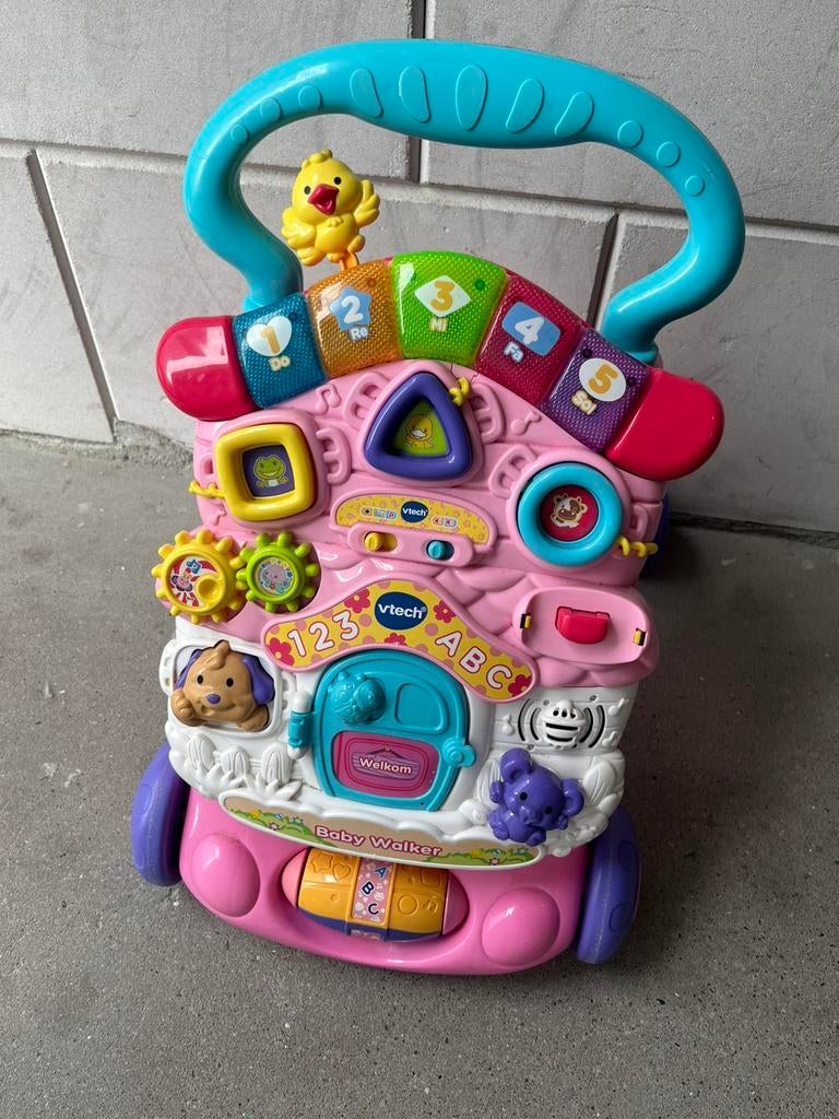 Baby walker Vtech, Kinderen en Baby's, Speelgoed | Vtech, Ophalen, Zo goed als nieuw, 6 maanden tot 2 jaar