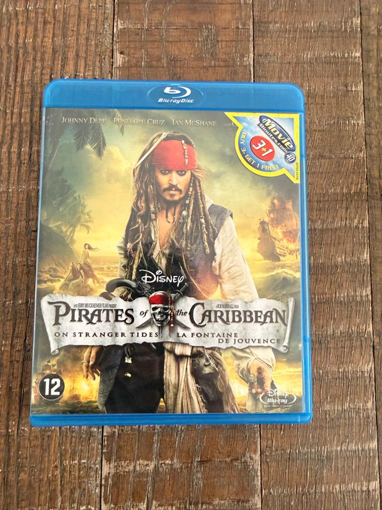 Blu-ray van Pirates of the Caribbean: On Stranger Tides, Verzenden, Zo goed als nieuw