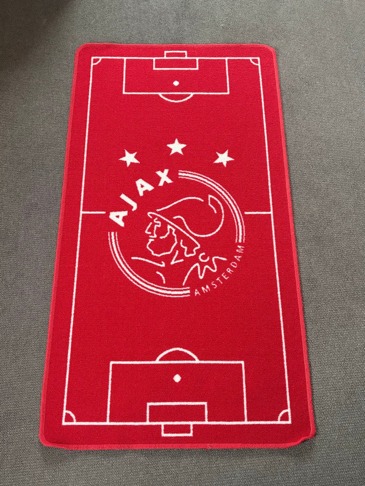 Ajax Vloerkleed - Voetbalveld Design - 80x150 cm