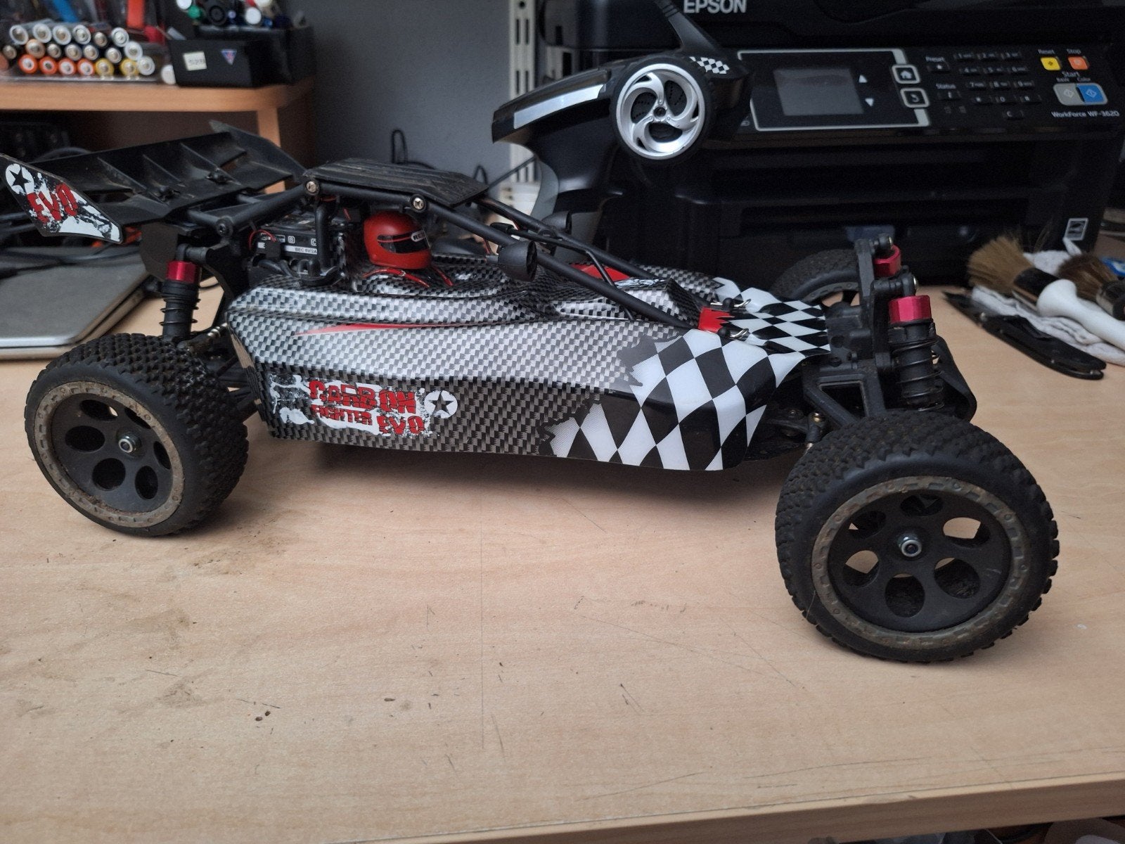 Reely Buggy 1:10 Brushless 4WD met Zender (geen accu), Hobby en Vrije tijd, Elektro, Gebruikt, Auto offroad, Ophalen of Verzenden