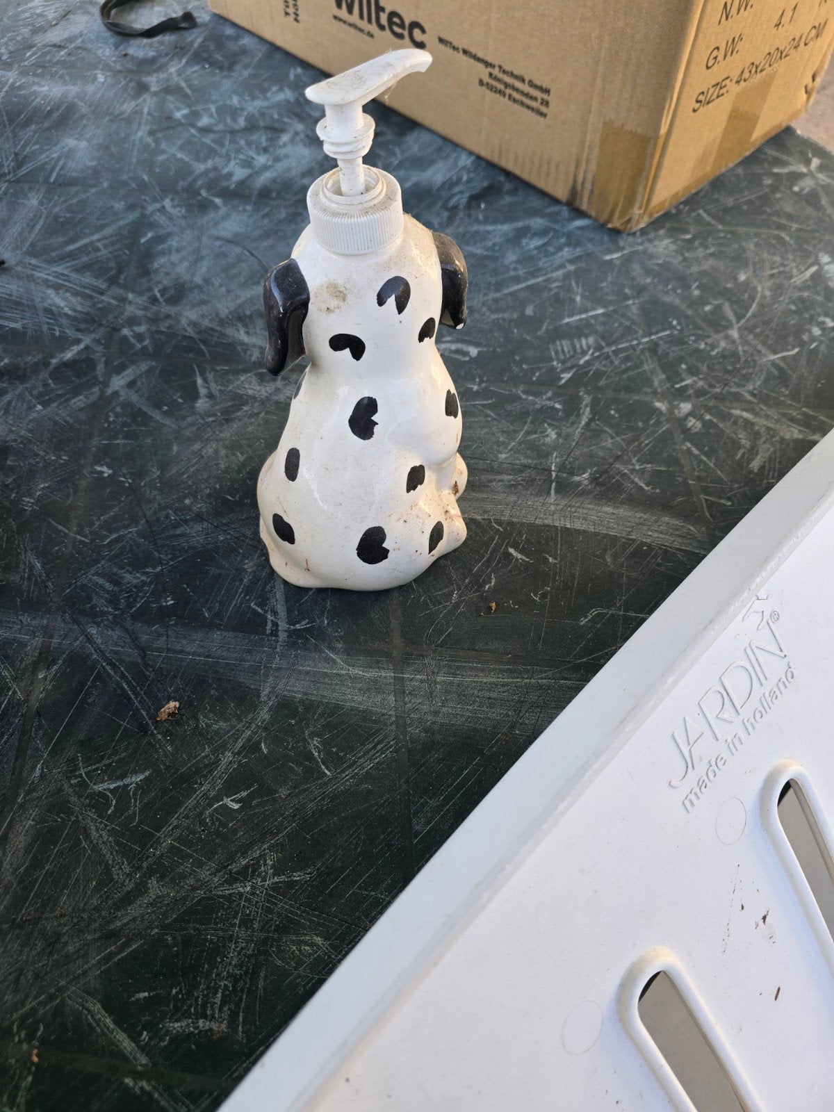 Leuke Dalmatiër zeepdispenser, Ophalen, Gebruikt