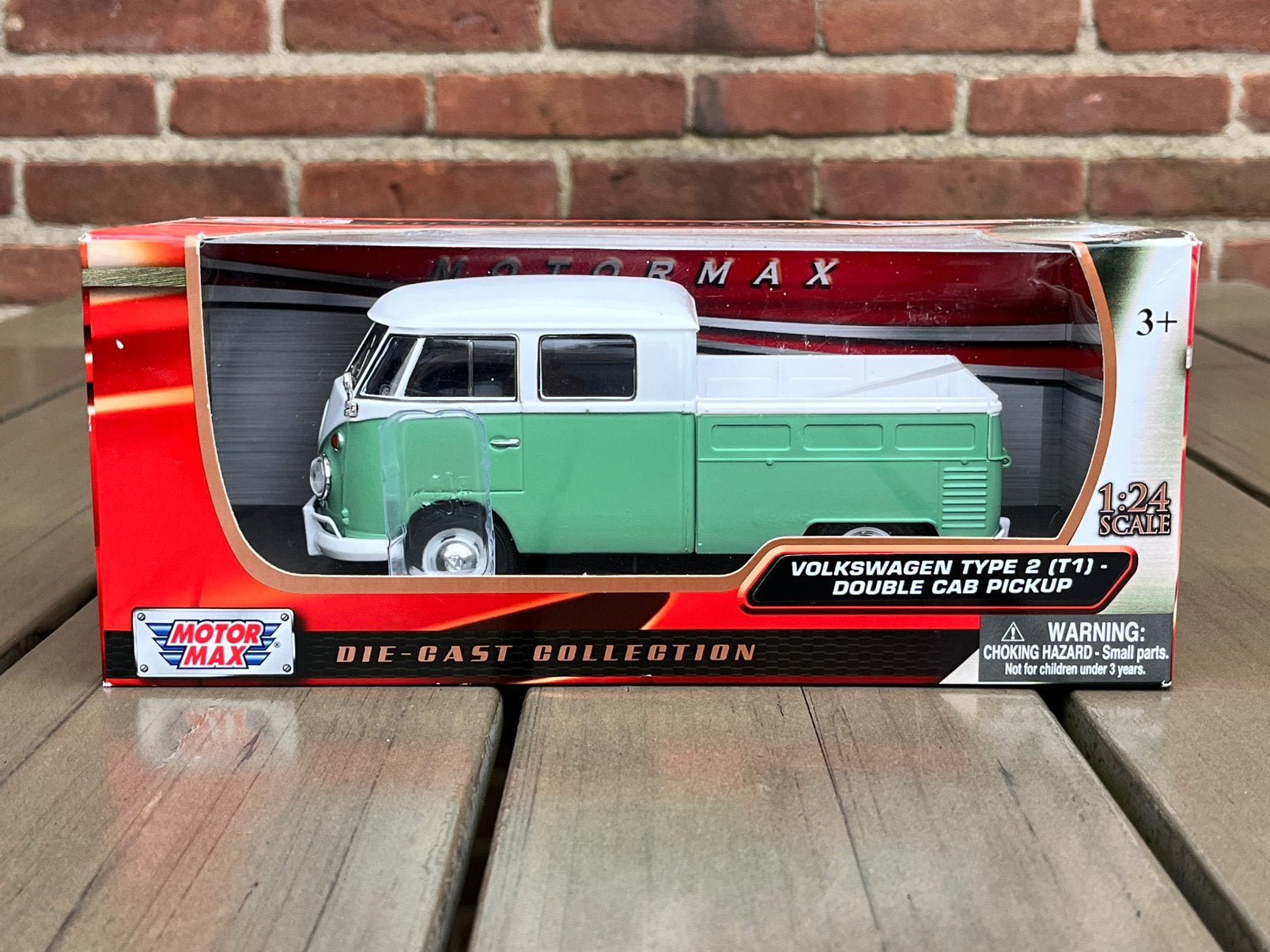 Volkswagen Type 2 (T1) Double Cab Pick-Up, Ophalen of Verzenden, Zo goed als nieuw, Auto, Maisto