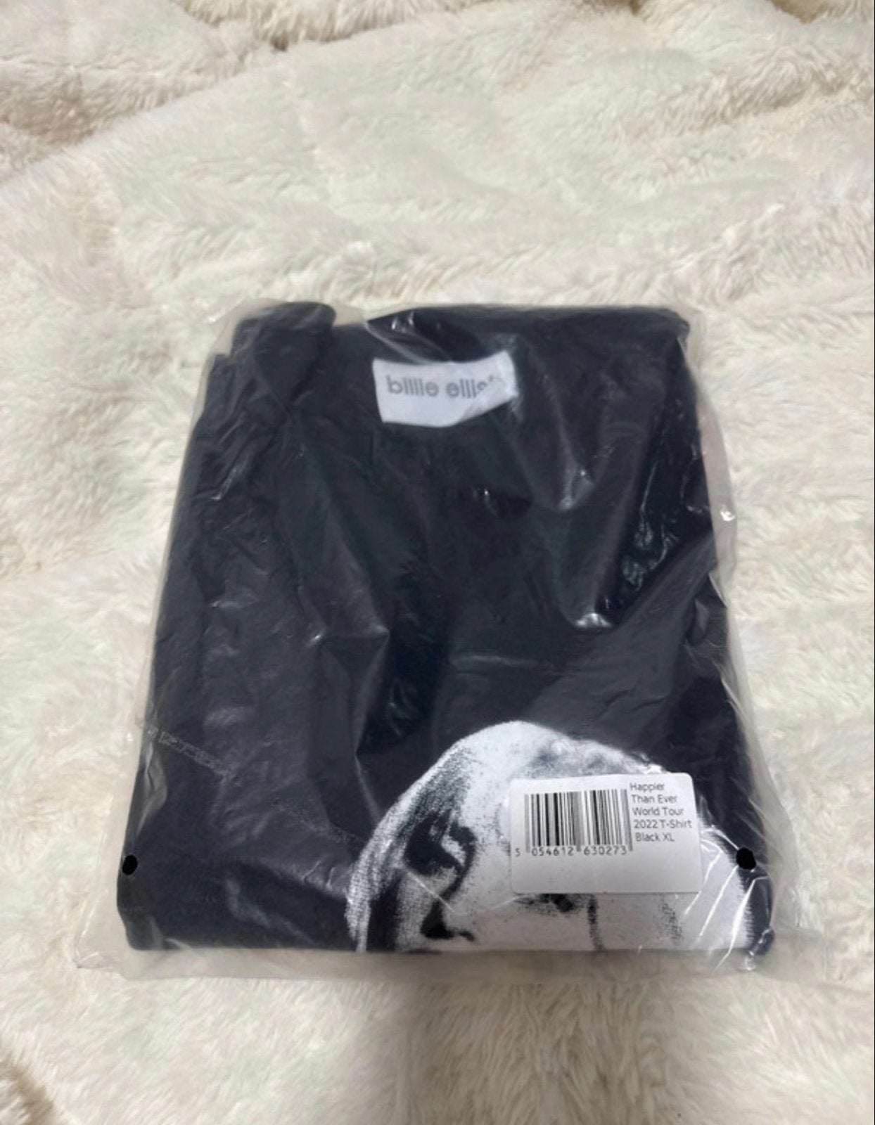 Billie Eilish Happier Than Ever World Tour 2022 T-shirt, Kleding | Dames, T-shirts, Zwart, Maat 46/48 (XL) of groter, Nieuw, Ophalen of Verzenden