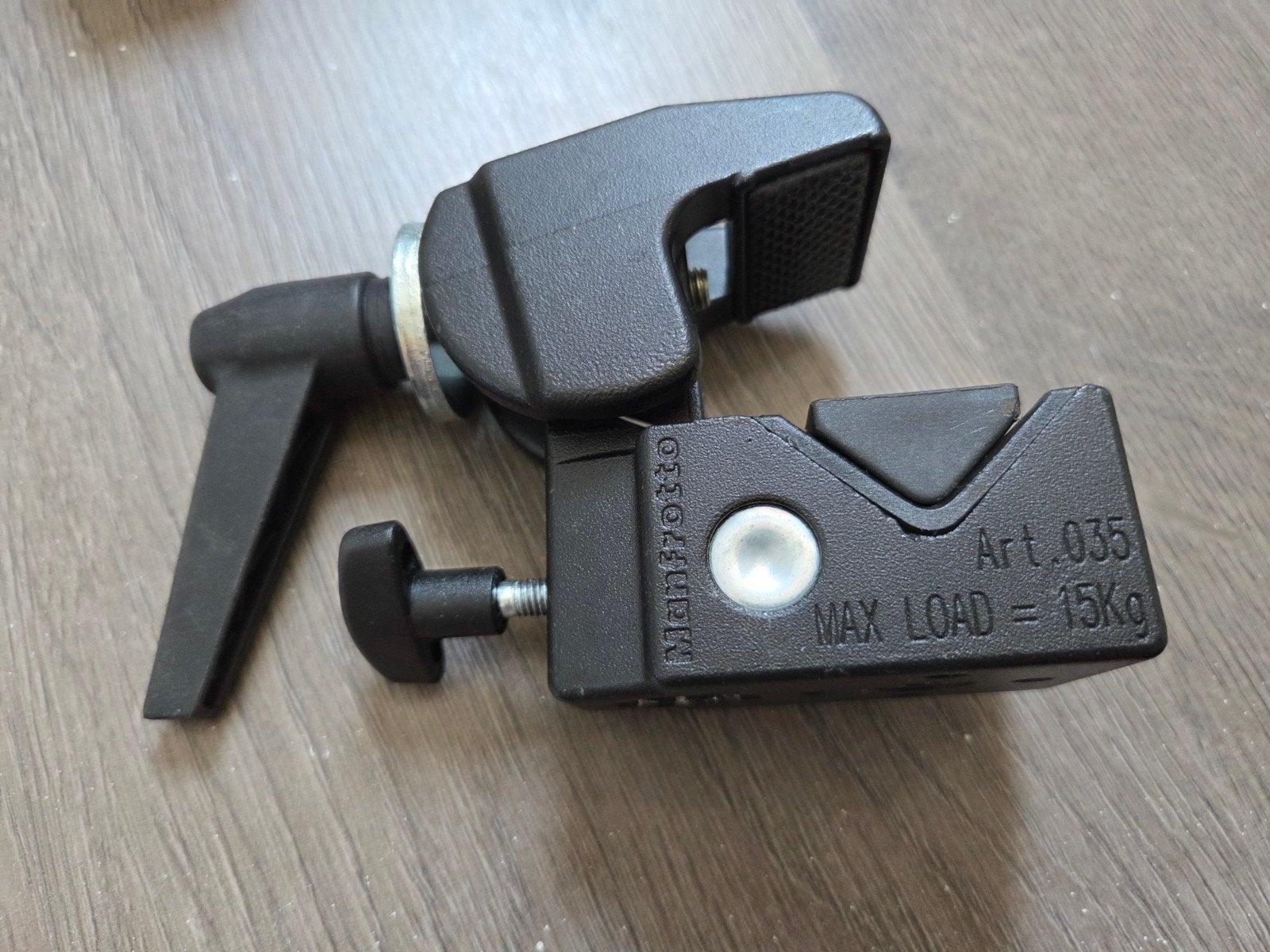 Manfrotto 035 Super Clamp (2 st. Beschikbaar), Ophalen of Verzenden, Zo goed als nieuw, Overige typen