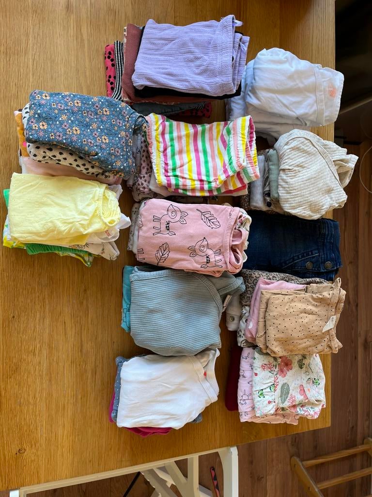 Groot kledingpakket voor meisjes maat 62/68, Ophalen of Verzenden, Gebruikt, Maat 68