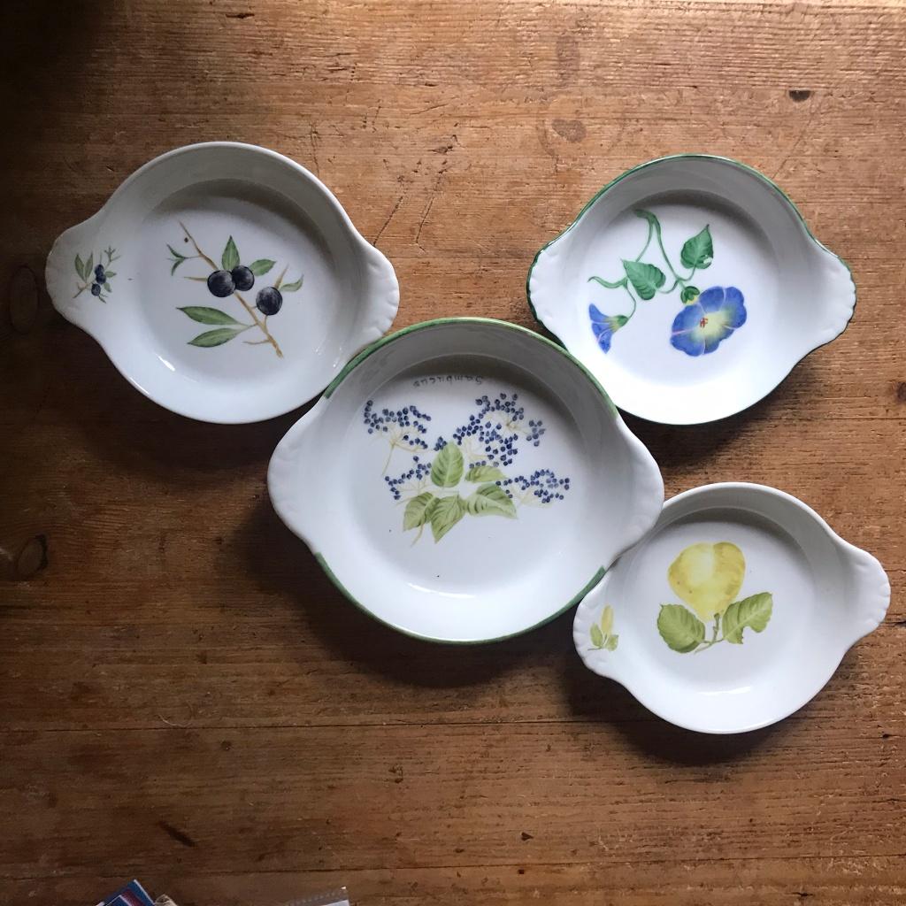 Schaaltjes Pillivuyt France, Ophalen of Verzenden, Overige stijlen, Aardewerk, Schaal of Schalen