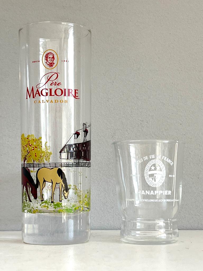 Vintage glazen Calvados en Eau de Vie, Verzamelen, Ophalen of Verzenden, Zo goed als nieuw, Overige typen