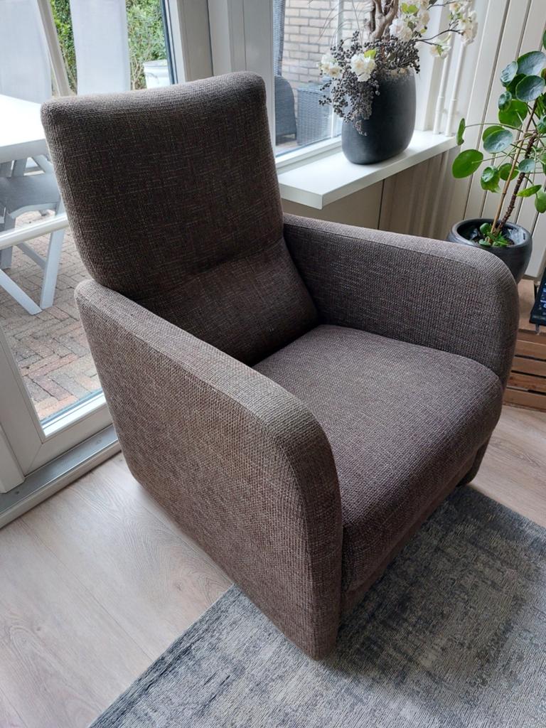 Twee fauteuils, Huis en Inrichting, Fauteuils, Ophalen, Gebruikt, Minder dan 75 cm, Stof
