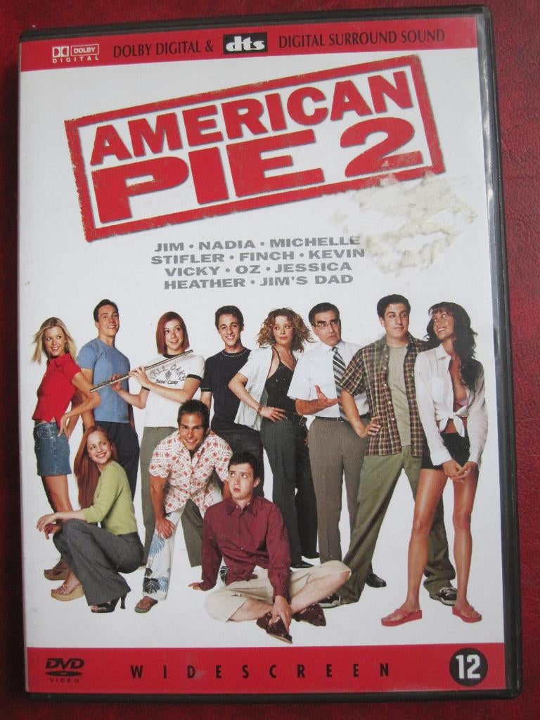 American pie 2 (2001), Vanaf 12 jaar, Ophalen of Verzenden, Zo goed als nieuw, Overige genres