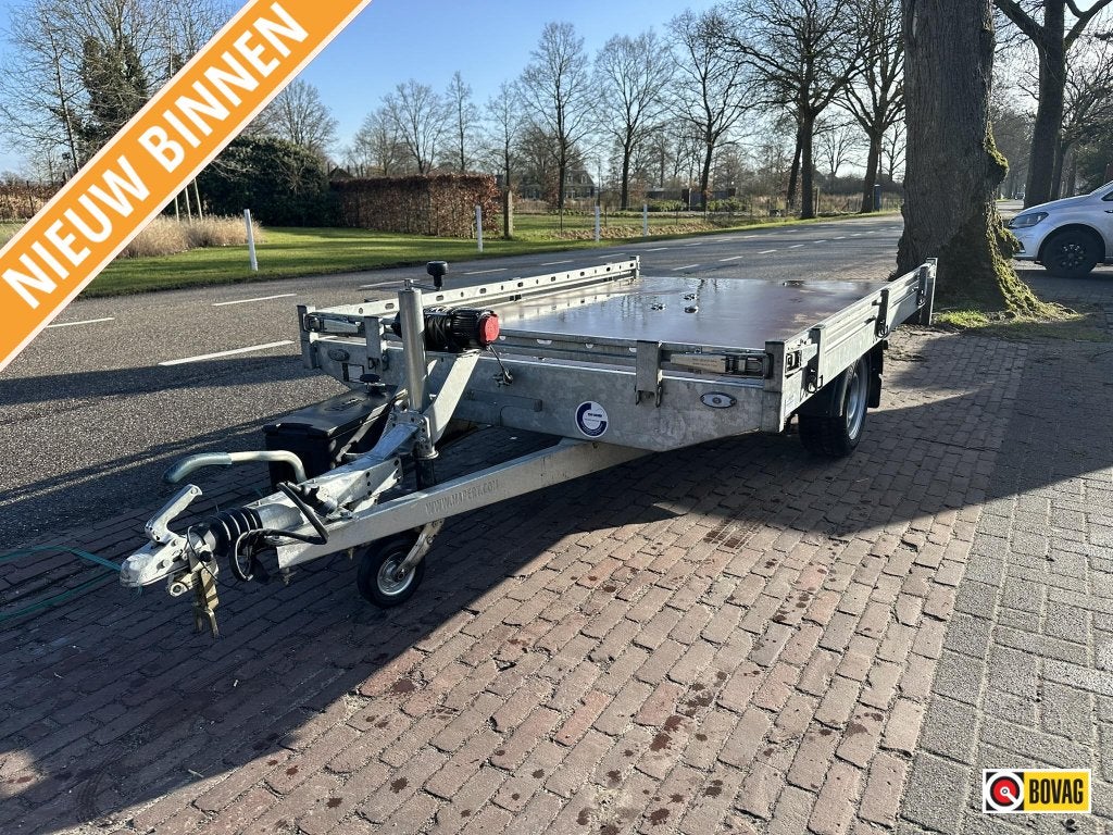 Hapert enkelasser autotransporter 280x175 motortransporter, Auto diversen, Gebruikt