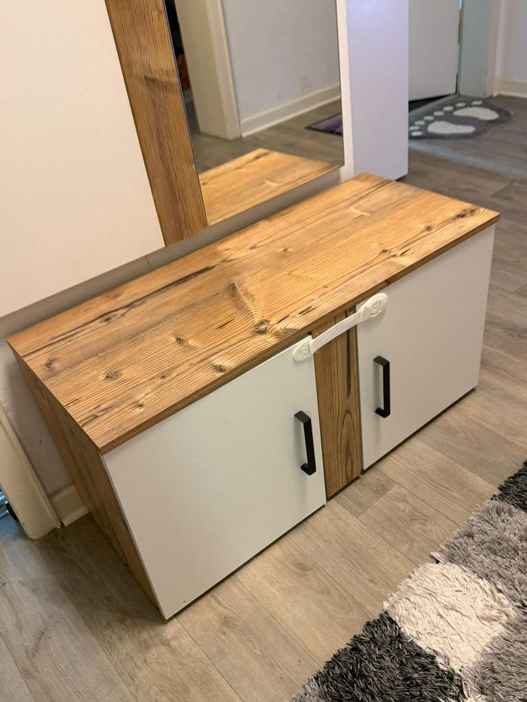 Schoenenkast set, Ophalen