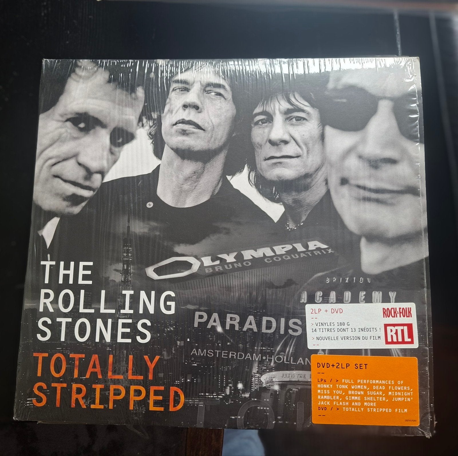 The Rolling Stones - Totally Stripped (2LP + DVD), Cd's en Dvd's, Ophalen of Verzenden, Dubbel-LP, Classic Rock, 12 inch