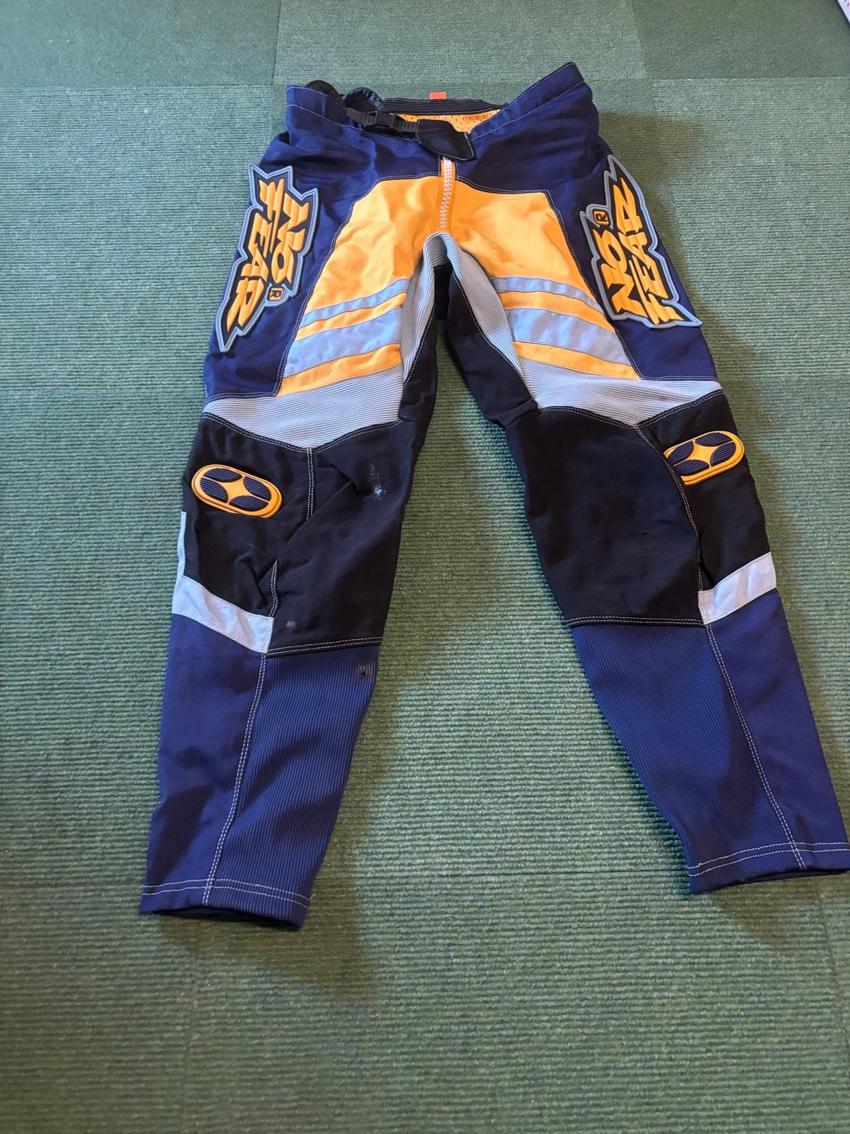 Crossbroek - No Fear, Motoren, Ophalen of Verzenden, Tweedehands, Heren, Motorcrosskleding