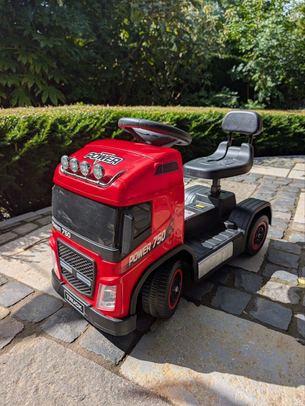 Elektrische kinderauto vrachtwagen / truck – licht & geluid, Ophalen, Gebruikt, Overige merken, Motor