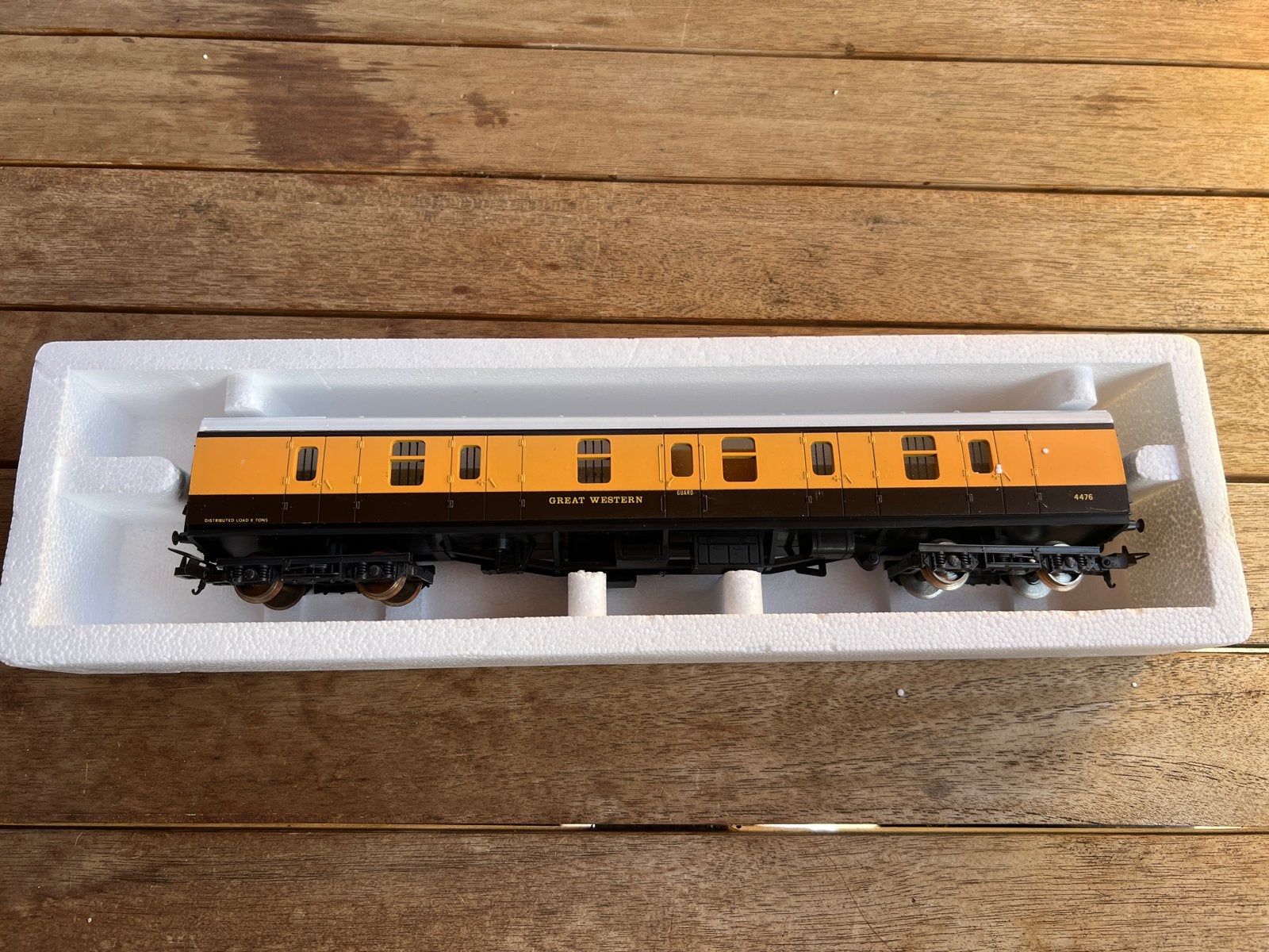 Lima HO Wagon 5345 Great Western, Gebruikt, Gelijkstroom, Wagon, Ophalen of Verzenden