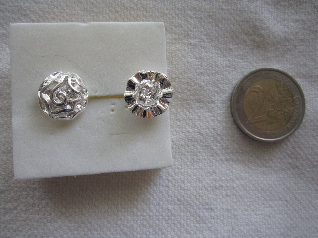 53.  Prachtig oude oorbellen, zilver 925, Sieraden, Tassen en Uiterlijk, Antieke sieraden, Ophalen, Zilver, Oorbellen