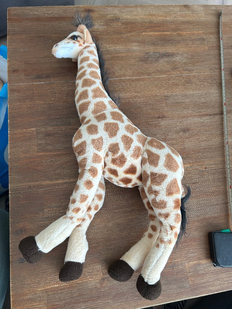Grote knuffel giraf, Gebruikt, Giraf, Overige karakters, Ophalen of Verzenden