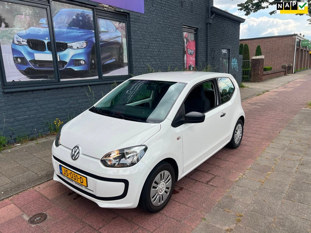 Volkswagen Up! 1.0 take up! BlueMotion, Voorwielaandrijving, Gebruikt, 840 kg, Wit