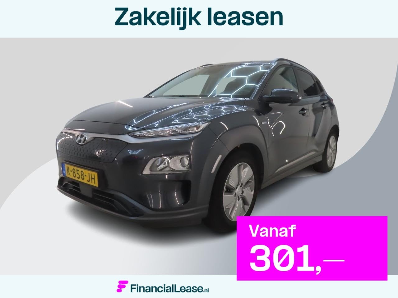 Hyundai Kona EV Fashion 64 kWh | SOH 98,9 % | Warmtepomp | N, Stof, Gebruikt, Verwarmde buitenspiegels, Origineel Nederlands