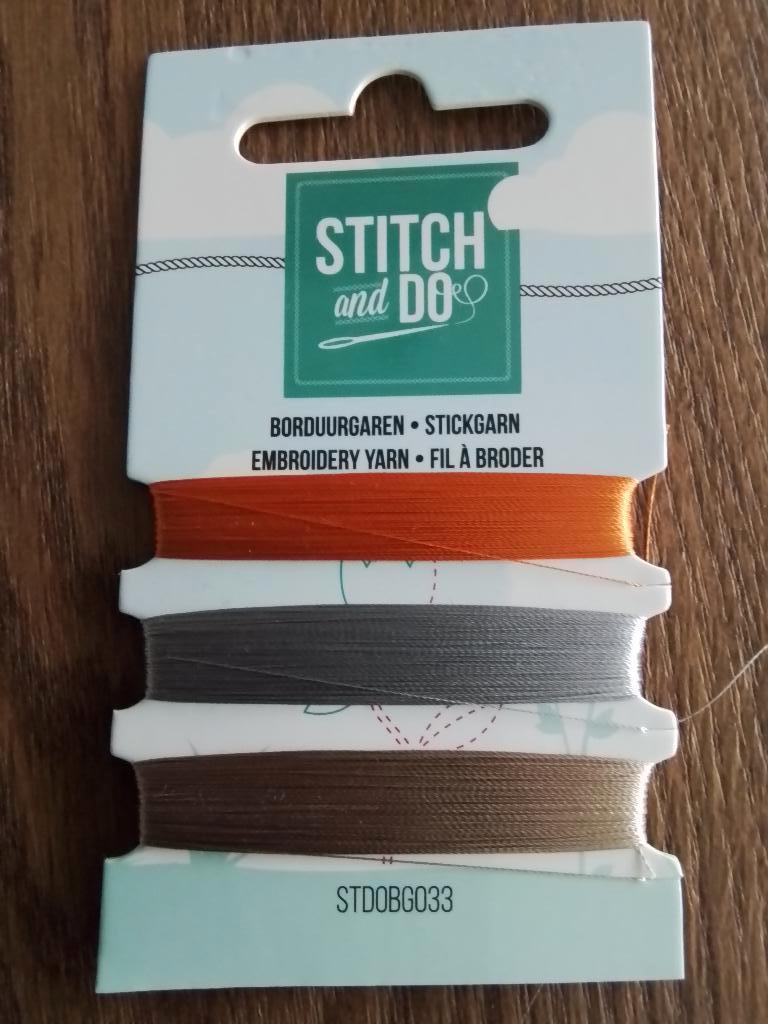 Borduurgaren stitch and do, Hobby en Vrije tijd, Ophalen of Verzenden, Zo goed als nieuw, Handborduren, Borduurgaren of Zijde