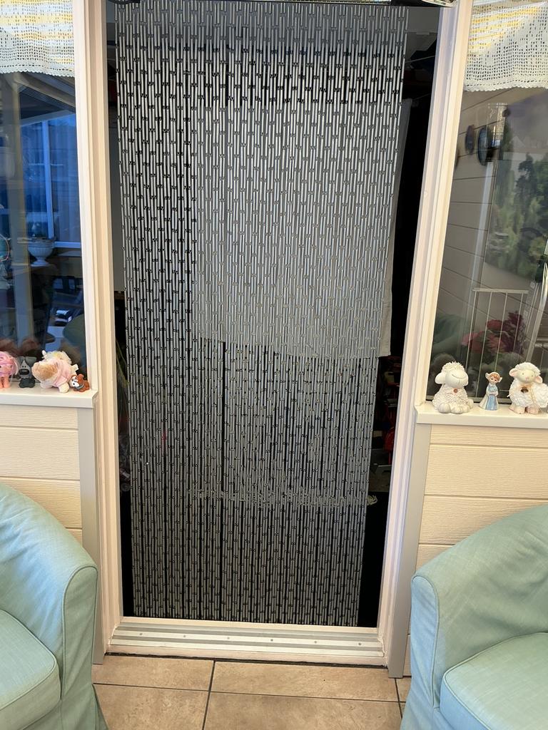 Vliegengordijn 80x210, Doe-het-zelf en Verbouw, Deuren en Horren, Ophalen, Kunststof, Gebruikt, 80 tot 100 cm