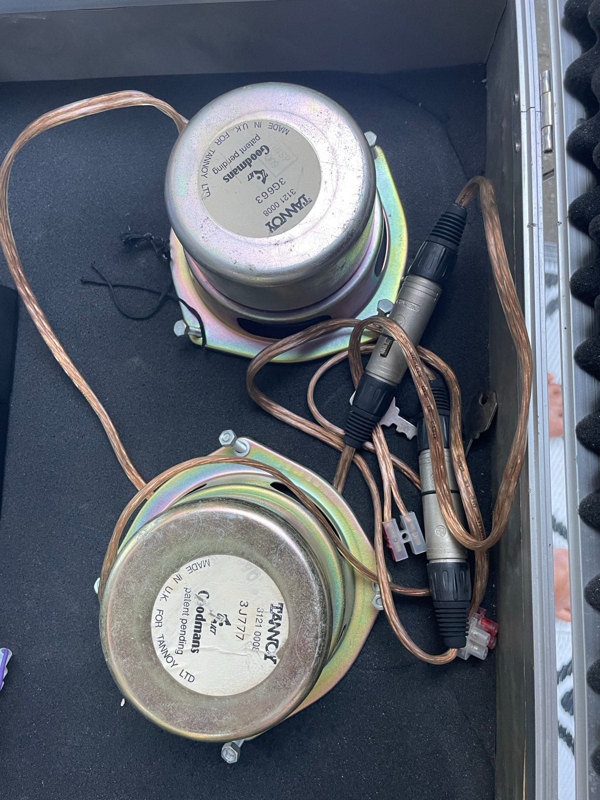Tannoy Goodmans Speakers - Vintage Audio, Ophalen, Gebruikt, Overige typen