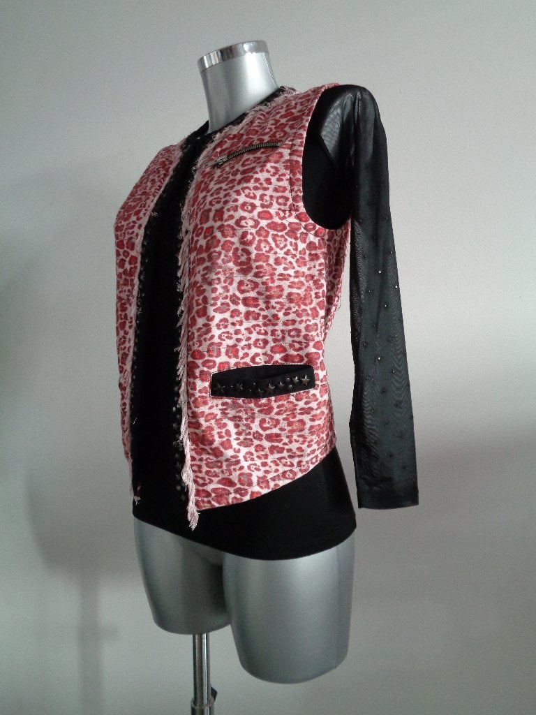 RIKA gilet - hes - top, taille unique - NIEUW met kaartje, Maat 38/40 (M), Meerkleurig, Nieuw, Ophalen of Verzenden