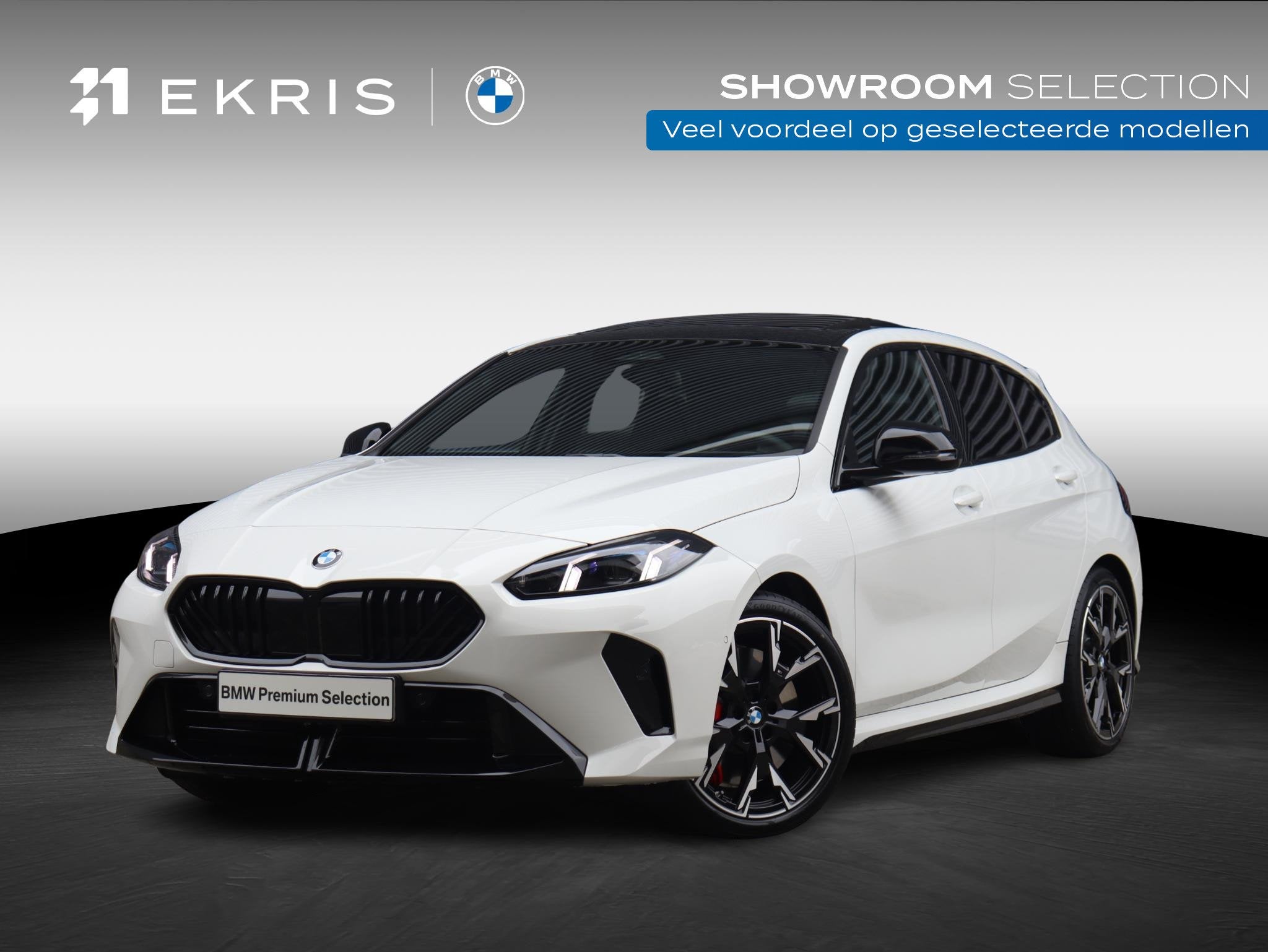 BMW 1 Serie 5-deurs 120 | M Sportpakket Pro | Panodak | Harm, Stof, Gebruikt, Met garantie (alle), Wit