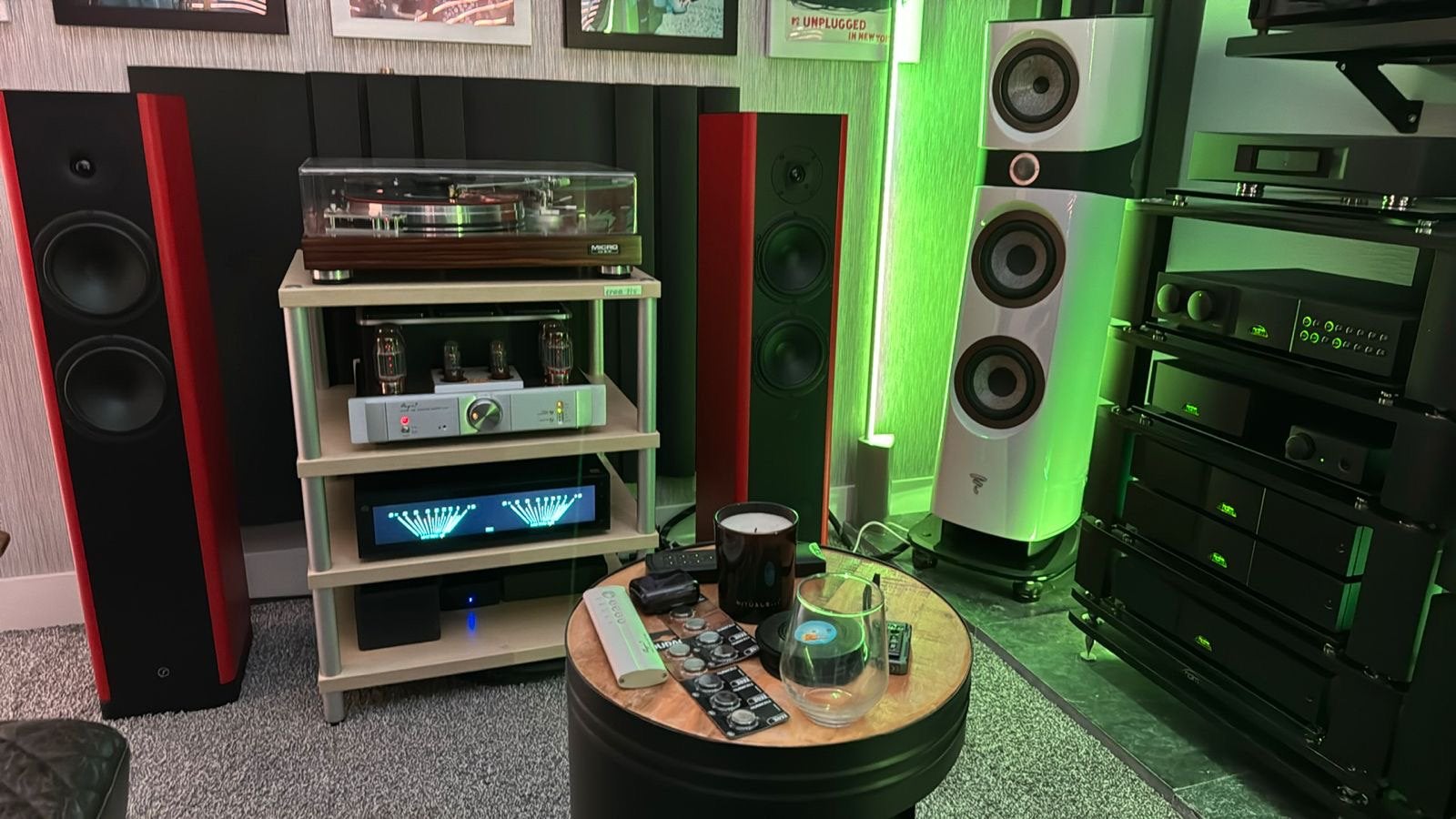 creaktiv Hifi-rack  1-4 / Audiomeubel - 4 etages, Ophalen, Zo goed als nieuw, Overige merken