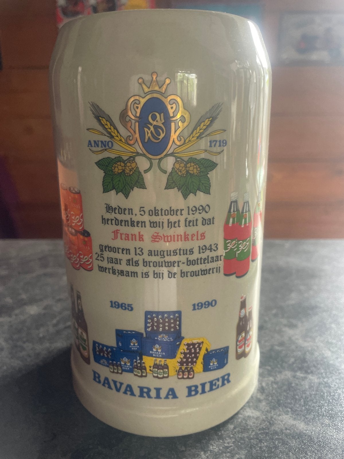 Bavaria Bierpul Frank Swinkels Jubileum 1990, Ophalen, Nieuw, Pul(len), Bavaria