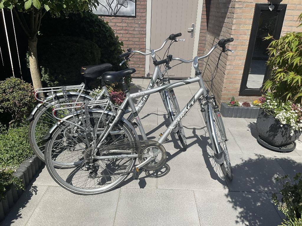 Dames & Herenfiets, Velgrem, 47 tot 50 cm, Versnellingen, Zo goed als nieuw