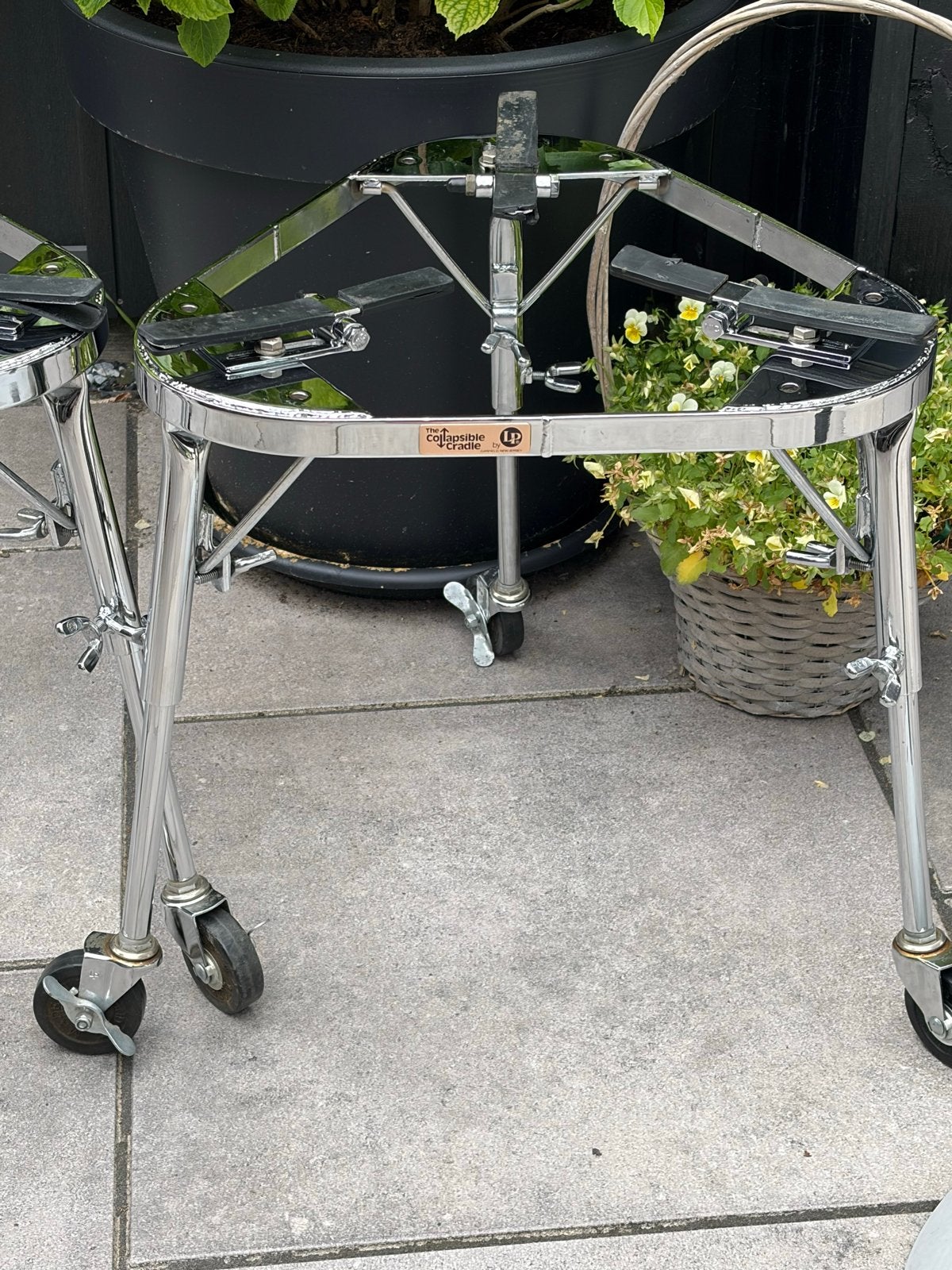 3x Latin Percussion Conga Standaard (Collapsible Cradle), Muziek en Instrumenten, Ophalen, Gebruikt, Trommel