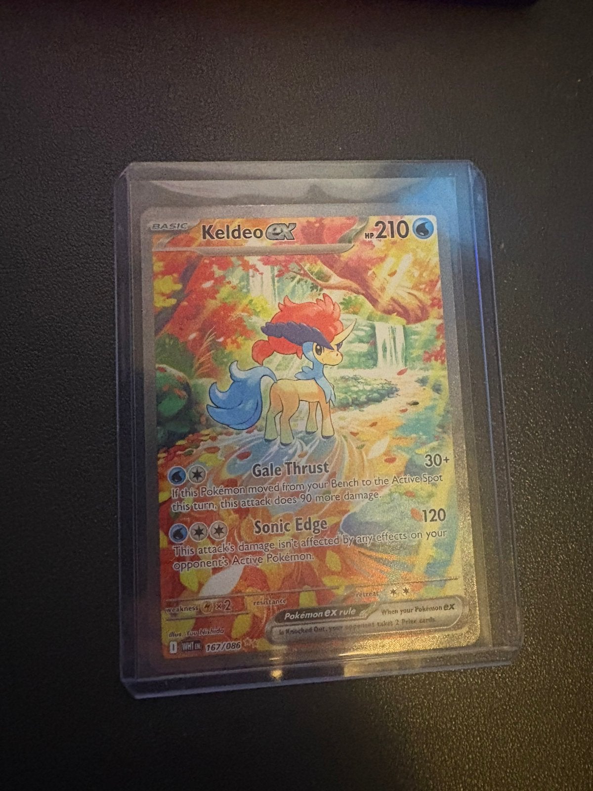 Keldeo EX 167/086, Ophalen of Verzenden, Zo goed als nieuw