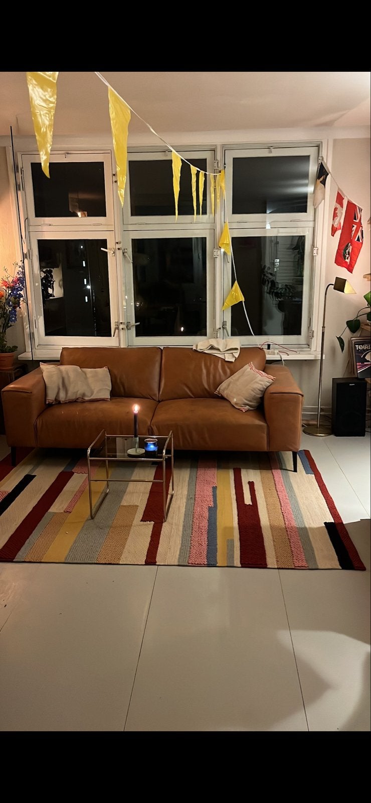 Ikea BRÖNDEN kleed 170x240 - Handgemaakt, veelkleurig, Ophalen, Beige, 150 tot 200 cm, 200 cm of meer