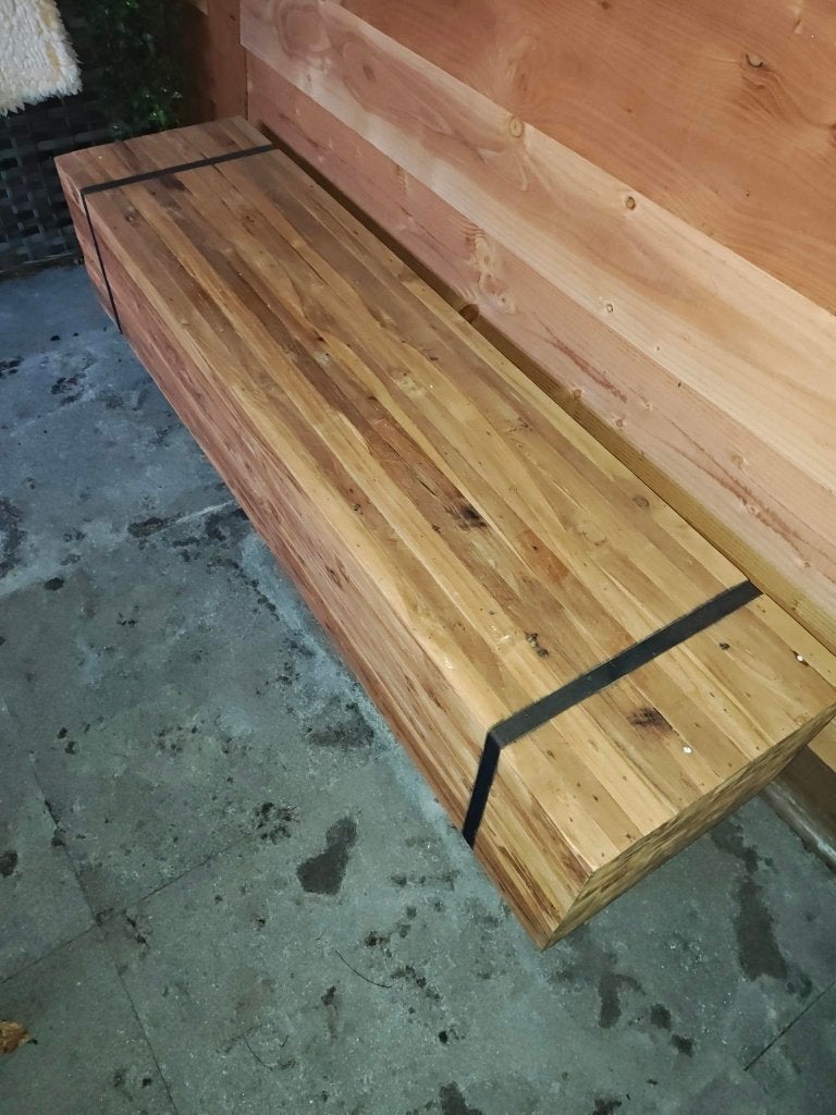Industriële boomstam TV-meubel, Ophalen, Minder dan 50 cm, Design, industrieel, Zo goed als nieuw