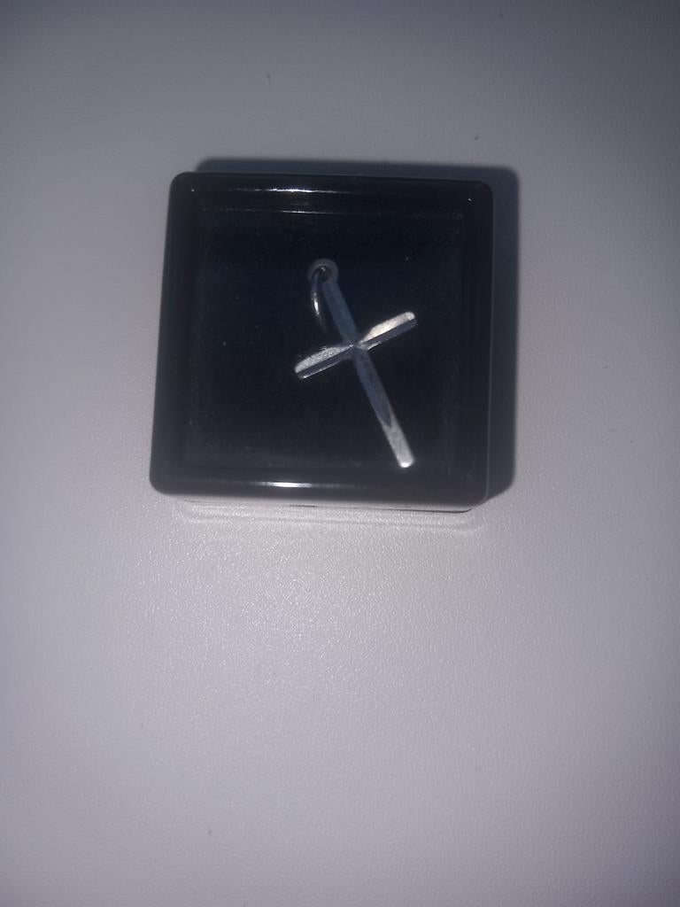 Zilver kruisje, Sieraden, Tassen en Uiterlijk, Kettinghangers, Nieuw, Ophalen of Verzenden, Kruis of Symbool, Zilver