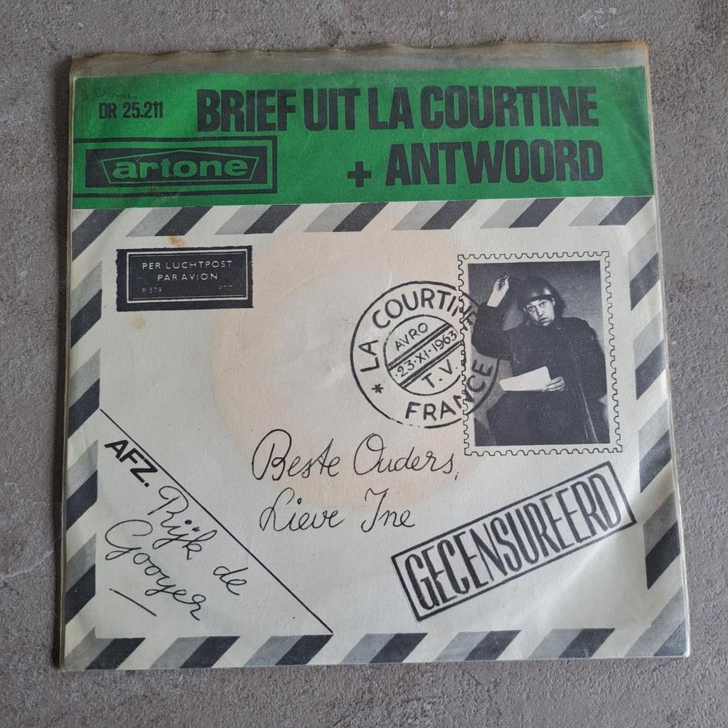Rijk De Gooyer - Brief Uit La Courtine + Antwoord
7", Cd's en Dvd's, Vinyl Singles, 7 inch, Single, Ophalen of Verzenden, Zo goed als nieuw