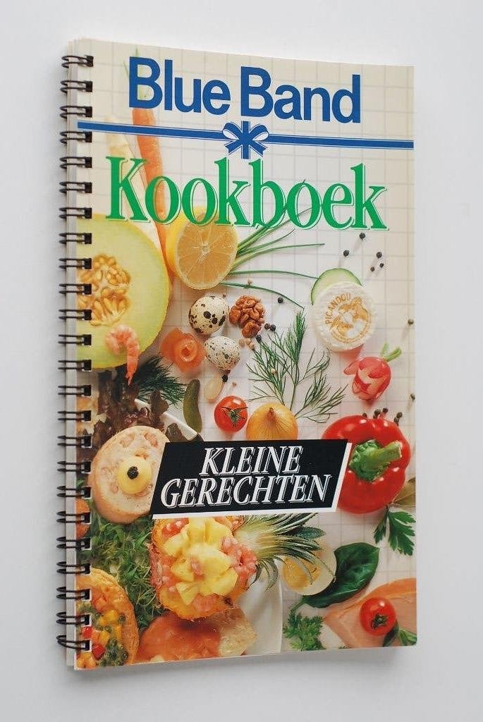 Kleine gerechten - Kookboek Blue Band jaren 90, Verzenden, Zo goed als nieuw, Nederland en België, Blue Band